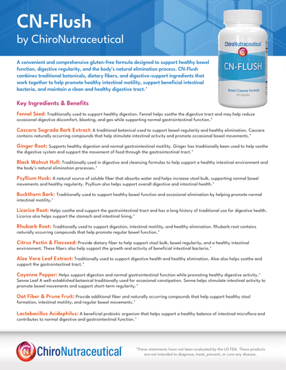 CN Flush - Bowel Detox & Motility Formulation