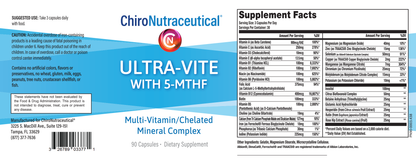 UltraVite - Prolonged Release Multivitamin & Chelated Mineral Complex